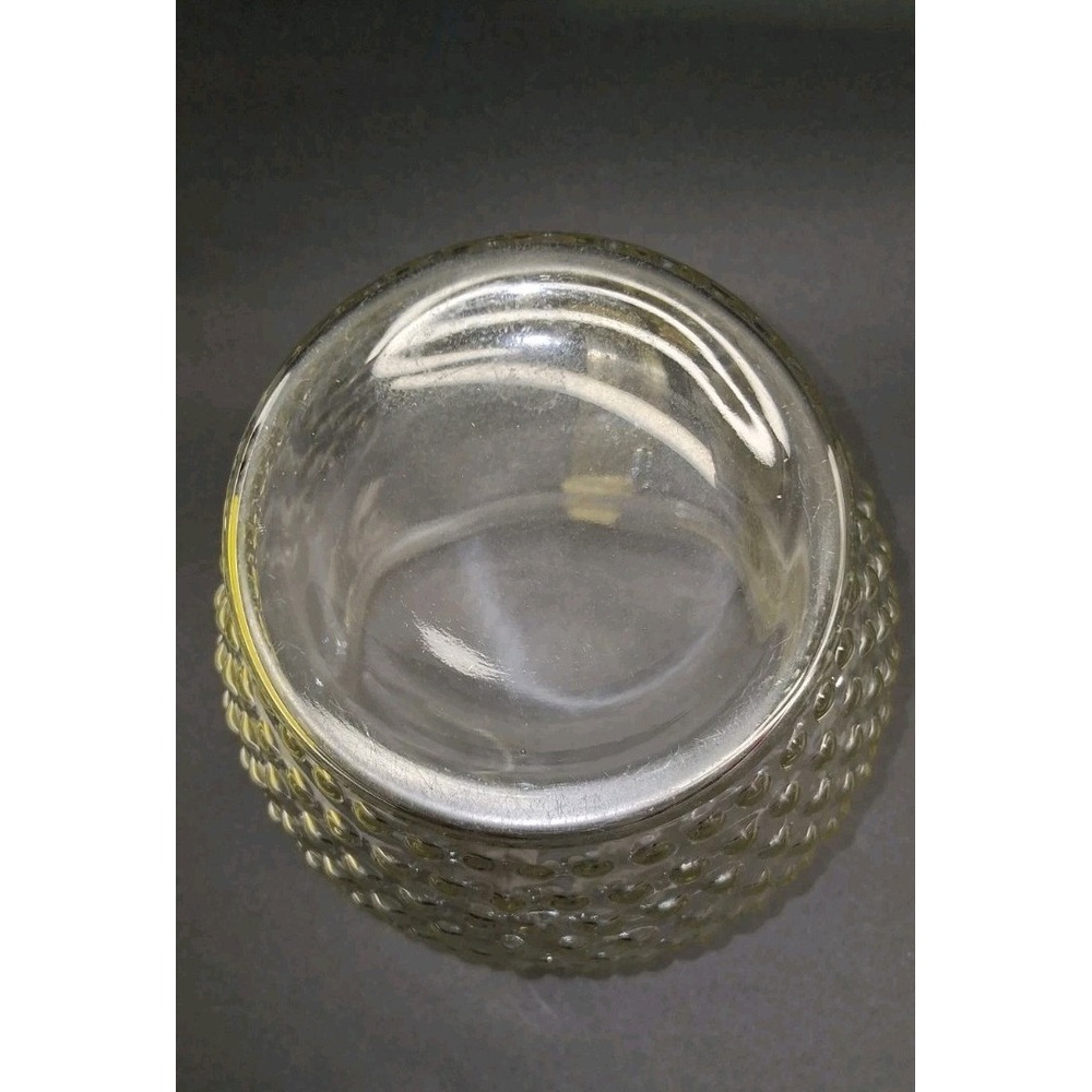 MacBeth Evans Glass MACHOB Crystal Bulbous Ice Lip Water Pitcher (Reeded Handle) - Picture 6 of 7